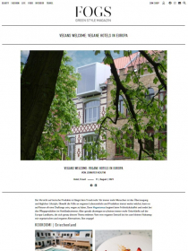 FOGS vegans welcome: vegane hotels in europa FOGS vegans welcome: vegane hotels in europa